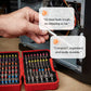 🔧50% OFF NOW! 83-Piece S2 Steel Screwdriver Bit Set, Color-Coded Driver Bits, Complete Repair Tool Kit for DIY, Electronics & Home Maintenance