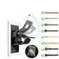 No-Drill Curtain Rod Brackets