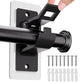 No-Drill Curtain Rod Brackets