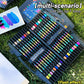 Glitter Art Pen Set for Crafts & Drawing