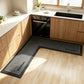 💧 LIMITED-TIME 50% OFF!✨ Quick-Dry Kitchen Mat – L-Shape Diatomite Design, Absorbent & Non-Slip🍳