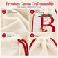 Christmas Alphabet Canvas Drawstring Bag