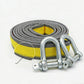 8-Ton Tow Rope with U-Shackle Hooks