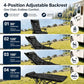 🪑 Portable, adjustable folding chair for outdoor use – Lightweight, sturdy & versatile – Ideal for the garden, camping, the beach or the patio – easy to carry and set up 🏕️✨