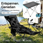 🪑 Portable, adjustable folding chair for outdoor use – Lightweight, sturdy & versatile – Ideal for the garden, camping, the beach or the patio – easy to carry and set up 🏕️✨