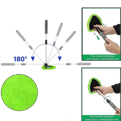 🚗 Extendable Windshield Cleaner Kit – Reach Every Corner