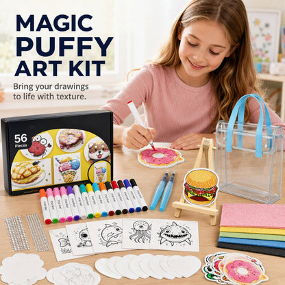 Puffy Foam Painting Kit for Kids