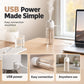 💧 Mini USB Humidifier – Quiet Mist for Car, Desk & Bedside