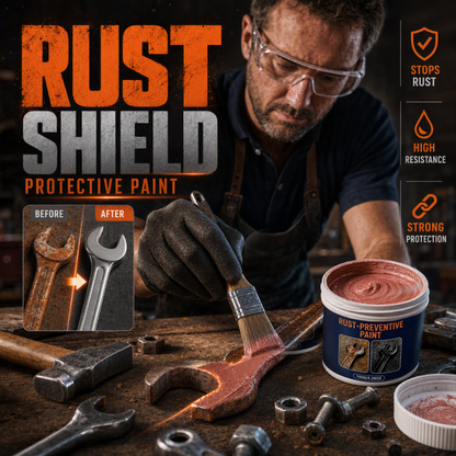 🛡️🎨 Metal Rust Repair Paste – Brush On, Protect, Restore – No Primer Needed! 🔥