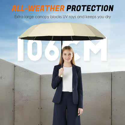⏳LAST DAY SALE ONLY ￡14.99!!🌧️TANNESS Storm-Safe Brolly – The 10-Rib Umbrella That Won’t Let You Down in British Weather 💨🇬🇧 Compact, automatic & built for gales🏆