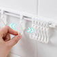 🔥 50% OFF 🏠 No-Drill Slidable Track Organizer Hooks – 10 Adjustable Hooks, Strong Hold & Zero Countertop Clutter