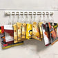 🔥 50% OFF 🏠 No-Drill Slidable Track Organizer Hooks – 10 Adjustable Hooks, Strong Hold & Zero Countertop Clutter