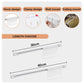 🔥 50% OFF 🏠 No-Drill Slidable Track Organizer Hooks – 10 Adjustable Hooks, Strong Hold & Zero Countertop Clutter