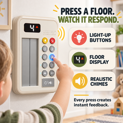 Children Simulated Elevator Toy