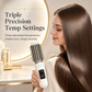 2-in-1 Cordless Electric Hair Straightener & Curling Brush