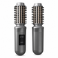 2-in-1 Cordless Electric Hair Straightener & Curling Brush