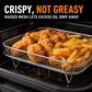Stackable air fryer racks