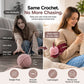 Wearable Arm Yarn Holder with Adjustable Dual Straps