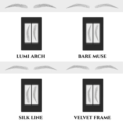 Waterproof Microblading Effect Eyebrow Stamp Kit