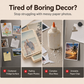 ⏳Time-Limited Special⏰ Clear Acrylic DIY Fridge Magnet Kit – Turn Photos, Drawings & Little Memories Into Custom Fridge Magnets, A Fun Craft Activity for Home & Gifting 🧲