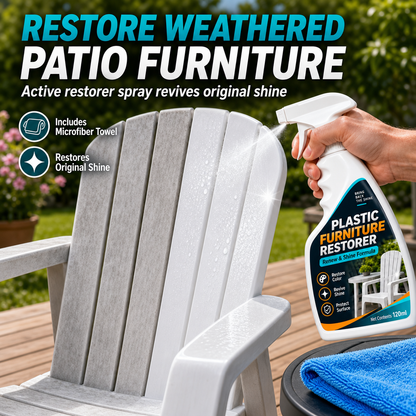 Plastic Furniture Restorer Spray