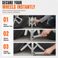 🚐 RV Wheel Stabilizer | Metal Tandem Chock