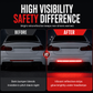 🏆 Last Day Special Price £9.99! ✨Buy 3 Get 2 Free🚗Be Seen Instantly! No-Dark Reflective Bumper Strips