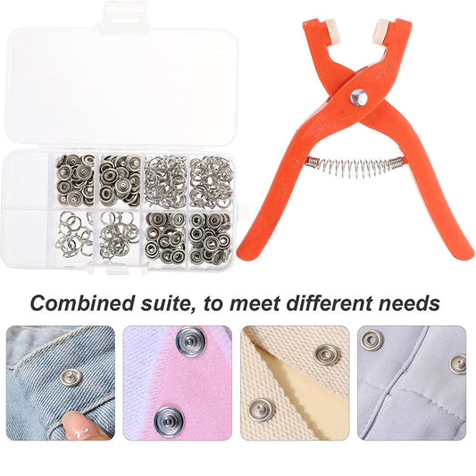 Sew-Free Snap Fastener Plier Kit
