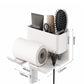 Wall-Mounted Hair Dryer Holder for Bathroom