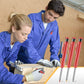 Multifunctional, quick-drying carpenter’s pencil with pencil leads