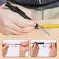Multifunctional, quick-drying carpenter’s pencil with pencil leads