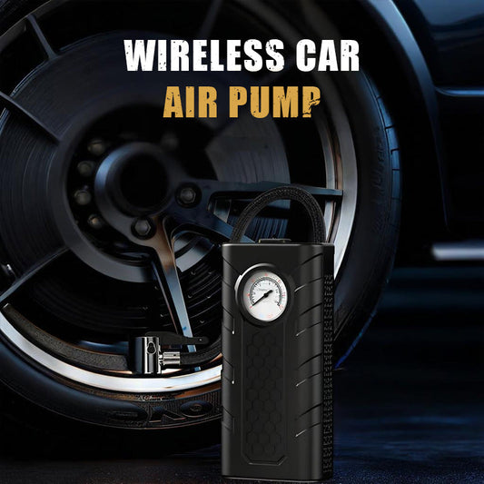 🚗50% OFF NOW! Cordless Portable Tire Inflator – Wireless Car Air Pump with Pressure Gauge, Fast Inflation, Compact Handheld Tire Pump for Cars, Bikes, Motorcycles & Balloons