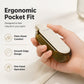 Portable 4-Grid Pill Case with Moisture-Proof Seal and Compact Travel Design