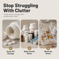 Portable 4-Grid Pill Case with Moisture-Proof Seal and Compact Travel Design