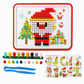 ⏳Limited-time 50% off⏰Kids Christmas 3D Mushroom Nail Pegboard Toy Set