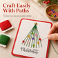 🔥CHRISTMAS SALE ONLY￡8.99!🎁🎄Merry Christmas DIY Greeting Card Making Kit