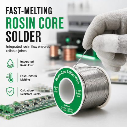 🔥Limited Time Promotion 72% OFF🔥Careluxpro Leaded Solder Wire with Flux for Metal Soldering