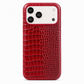 📱50% OFF NOW! Luxury Crocodile Pattern Half-Wrap Phone Case, Premium Textured Leather Shockproof Slim Protective Cover for iPhone
