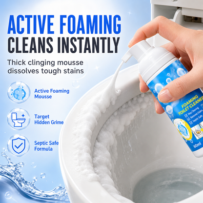 Deep Cleaning Toilet Bowl Cleaner Mousse