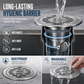 🏆 Last Day Special Price £8.99! 🔥Buy more save more🎁Brushed Stainless Steel Round Floor Drain with Deodorizing Core for Bathroom and Washing Machine
