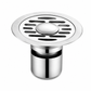 🏆 Last Day Special Price £8.99! 🔥Buy more save more🎁Brushed Stainless Steel Round Floor Drain with Deodorizing Core for Bathroom and Washing Machine