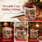 🎅 50% OFF 🎁 Festive Highland Cow & Snowman Ceramic Mugs – Add a Little Christmas Magic to Every Sip! ☕✨