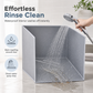 Oxford Cloth Cat Litter Box Splash Guard Fence