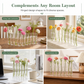 ⏰ Clear Glass Test Tube Vase Set – Minimalist Style & Floral Charm 🧪💐