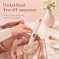 2 in 1 Hair Straightener and Curler Flat Iron Dormitory Friendly Dual Use Hair Styling Tool for Bangs Straightening and Curling