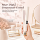 2 in 1 Hair Straightener and Curler Flat Iron Dormitory Friendly Dual Use Hair Styling Tool for Bangs Straightening and Curling