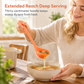 🍲 Stir, Scoop & Serve Like a Pro! ✨ Non-Stick Silicone Soup Ladle 🥄💖