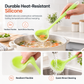 🍲 Stir, Scoop & Serve Like a Pro! ✨ Non-Stick Silicone Soup Ladle 🥄💖