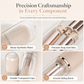 🖌️Portable Retractable Makeup Brush Set Multifunctional Travel Cosmetic Tool with Powder Blush and Silicone Lip Brush