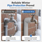 Adhesive Pipe Insulation Wrap Outdoor Winter Anti Freeze Thermal Foam Sleeve for Water and Solar Pipes